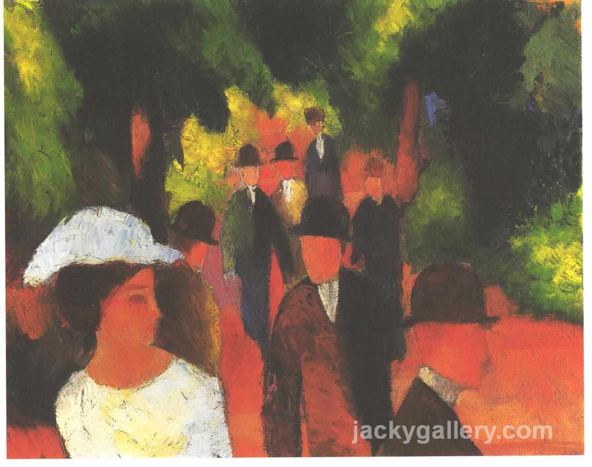 Parkway, August Macke painting